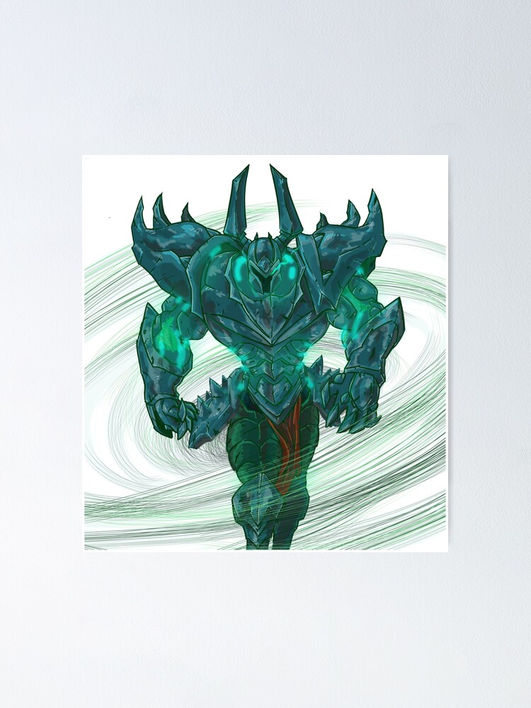 Mordekaiser Der Eiserne Wiederganger Poster Von Voidart Store Redbubble