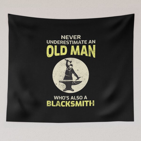 Item preview, Blacksmith Metalsmith Craftsman Dad Grandpa Fathers day Funny Gift designed and sold by TastefulTees.