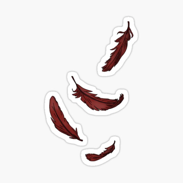 Hawks - Feathers Sticker