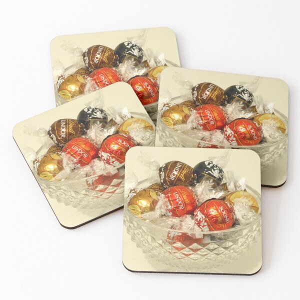 Item preview, Swiss Chocolates in Crystal Bowl designed and sold by BlueMoonRose.