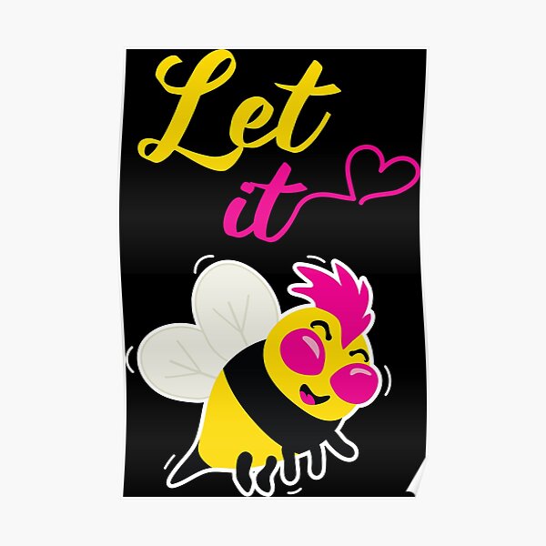 Little Bee Posters Redbubble - witlle biggy roblox