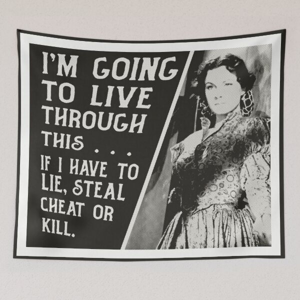 Item preview, Scarlett OHara - Lie Steal Cheat or Kill designed and sold by elevens.