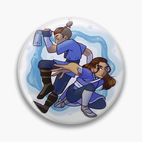 Artikelvorschau, Katara und Sokka entworfen und verkauft von Anjellyica.