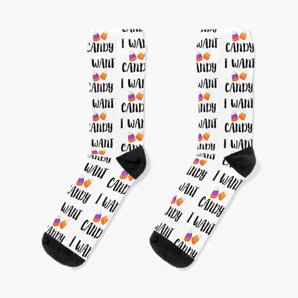 I Want Candy Socks