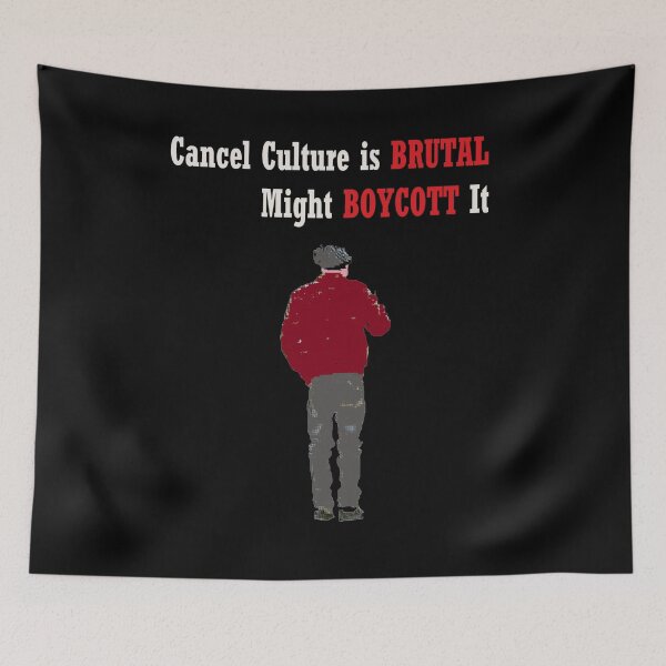 Item preview, Brutal Boycott (Cancel Culture) designed and sold by PillowPuns.