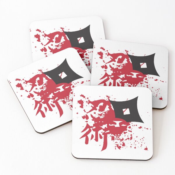 Item preview, NinjaThrowing Star Ninjutsu Kanji Shrunken Senban - Ninja designed and sold by CattlettArt.