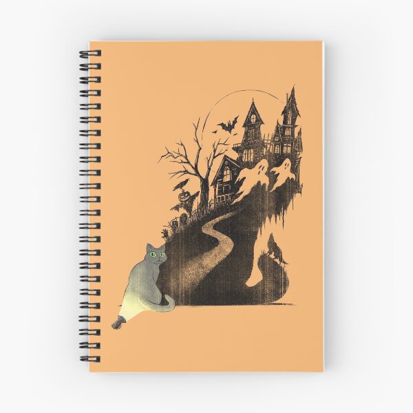 Item preview, Kitty's Halloween Shadow Scene designed and sold by TEES BY TOM.