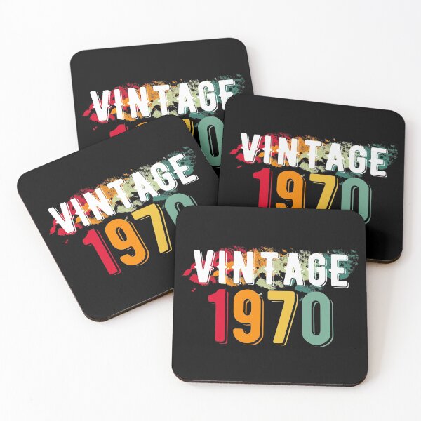Item preview, Retro Vintage 1970 Birthday designed and sold by PlusAdore.