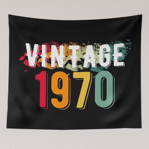 Item preview, Retro Vintage 1970 Birthday designed and sold by PlusAdore.