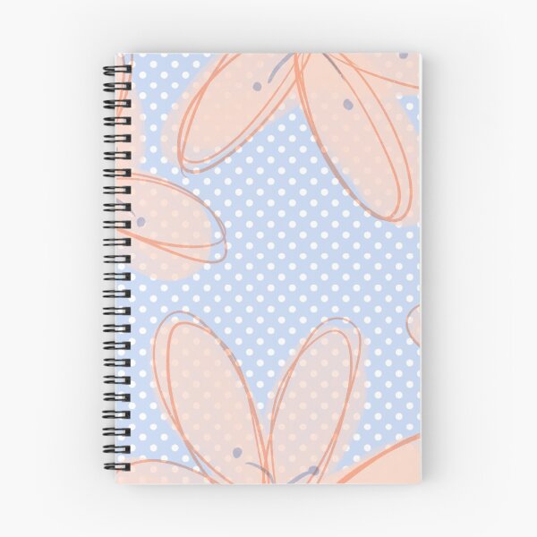 Item preview, Peach Blossoms with Polka dots designed and sold by LVPRINTS.