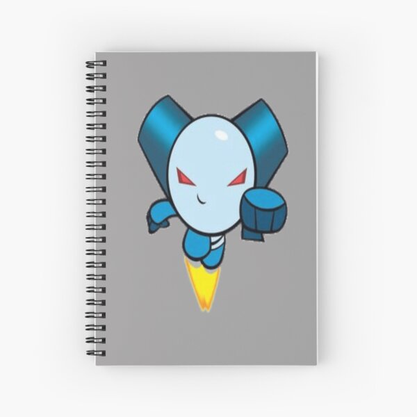 Robotboy Spiral Notebook for Sale by Vegas Cara