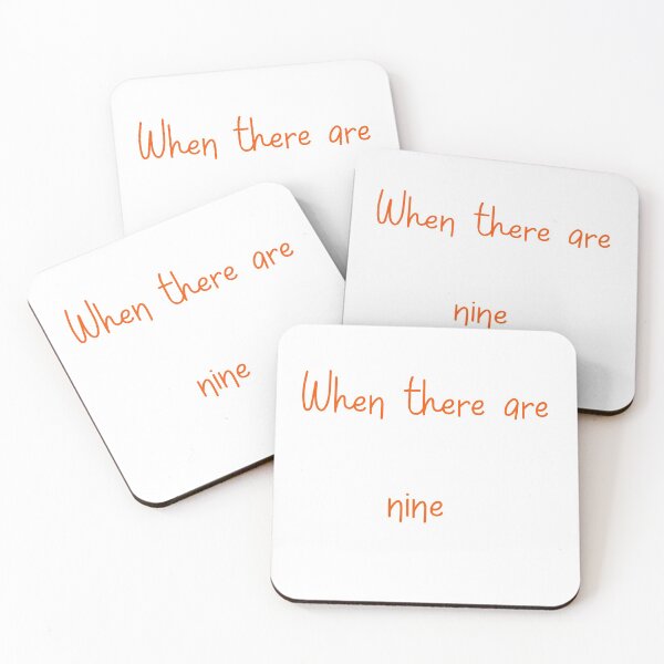 Item preview, RBG-When there are nine designed and sold by The Full Cart.