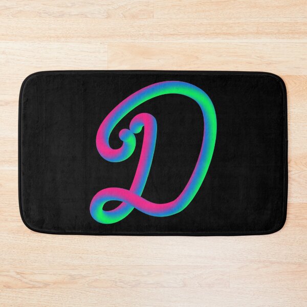 Item preview, Letter D Neon Multicolor designed and sold by Aethel84.