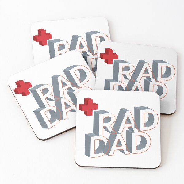 Item preview, Isometric typography RAD DAD  designed and sold by 397HOUSE Your happy time.