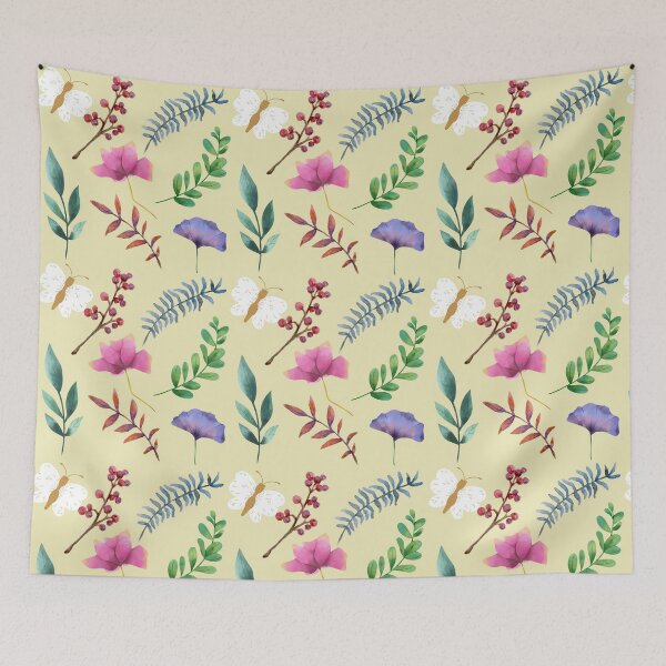 Item preview, Botanical pattern designed and sold by martianred.