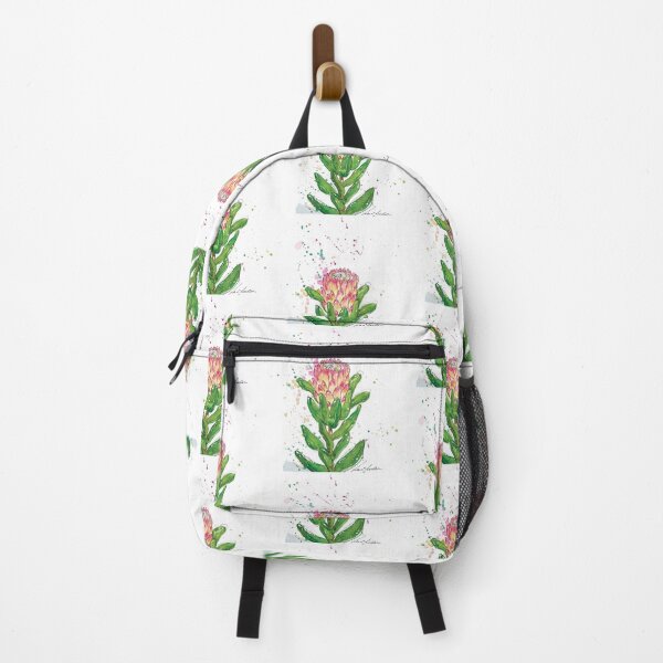 Item preview, Protea, watercolour illustration of a flower designed and sold by Lara Karpeljuk.