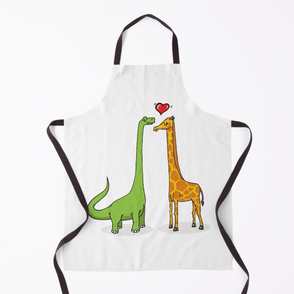 Item preview, Brontosaur & giraffe in love designed and sold by Adrian Serghie.