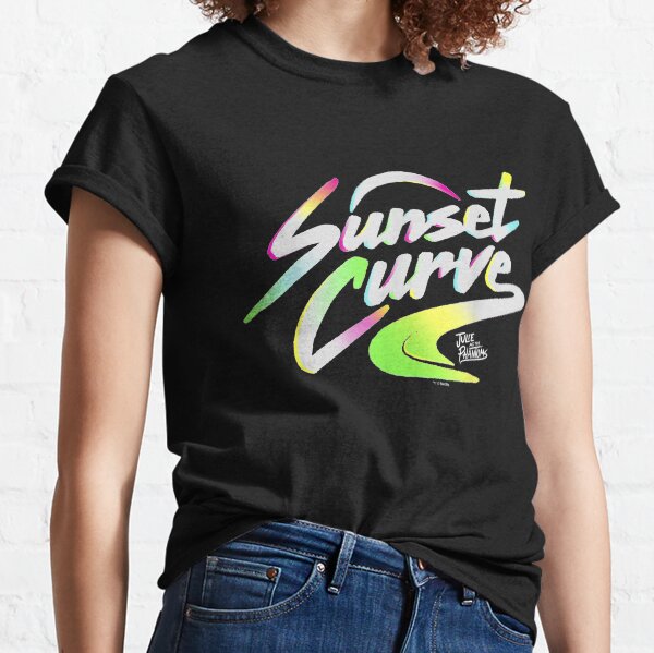 Julie und die Phantome Sunset Curve Logo Classic T-Shirt