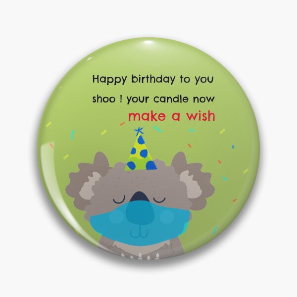Item preview, Funny happy birthday during social distancing in year 2020 handwash designed and sold by helkav.