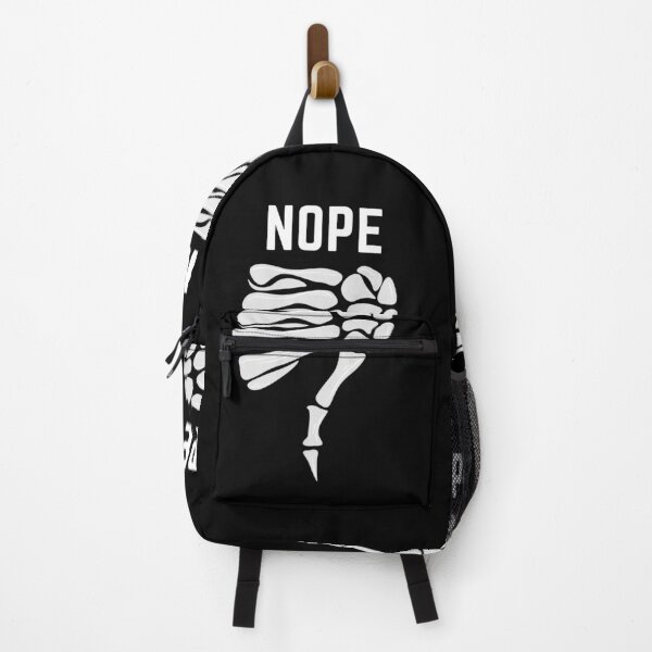 Item preview, Nope Funny Halloween Skeleton designed and sold by PX-clothing.