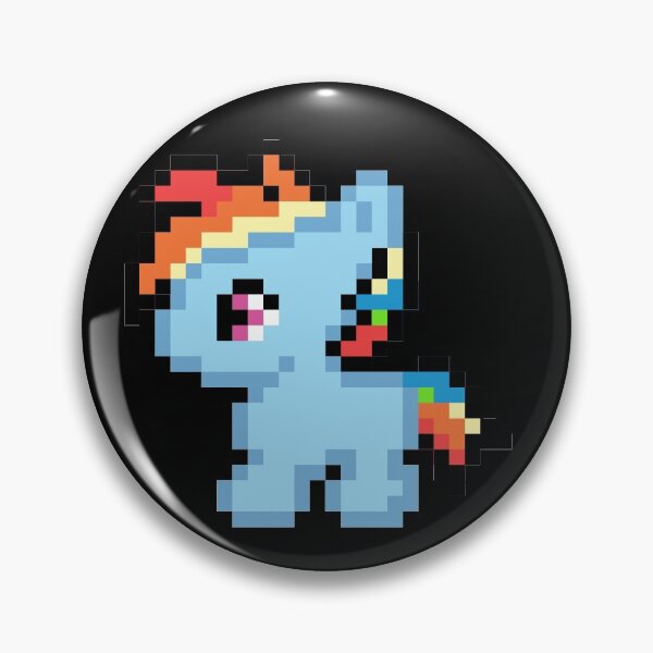 Item preview, Rainbow Dash Pixel Art designed and sold by General-Tso.