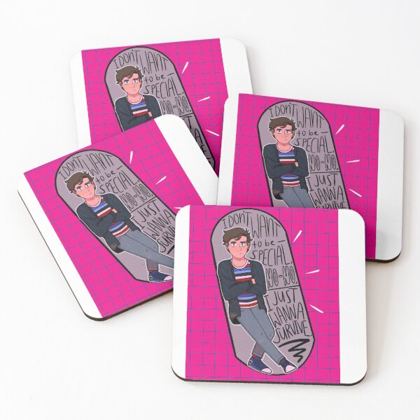 Item preview, I Just Wanna Survive - Jeremy Heere - Be More Chill designed and sold by Celine Aves.