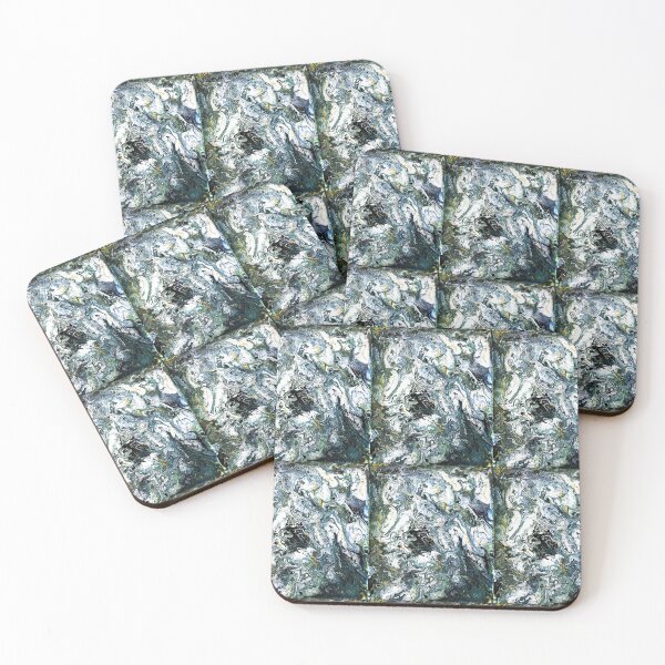 Item preview, Acrylic Fluid Artwork Sea Inspired designed and sold by HoHartndesign.