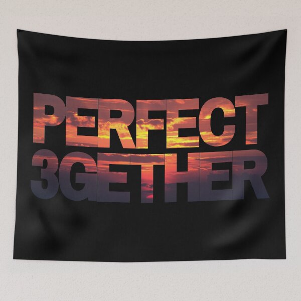 Item preview, PERFECT 3GETHER SUNSET | THROUPLE | TRIAD | POLYAMORY designed and sold by throuplescorner.