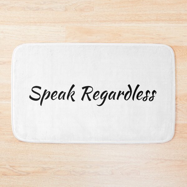 Item preview, Speak Regardless  designed and sold by Isha Dibua.