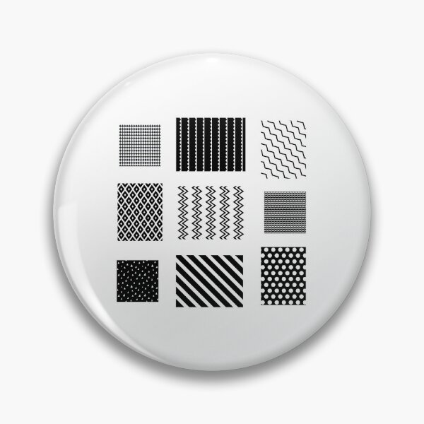 Item preview, Black and White Geometric Patterns designed and sold by Jennifer Church.