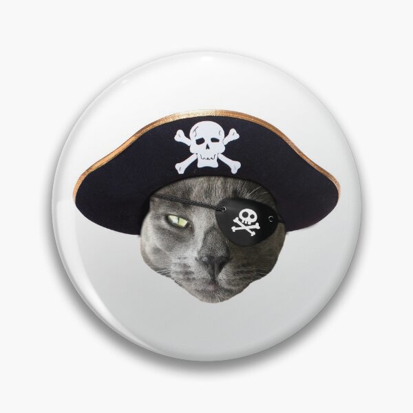 Item preview, Pirate the cat designed and sold by GlitterChimp.