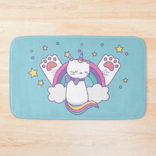 Item preview, Rainbow caticorn designed and sold by stuff-n-stuff.