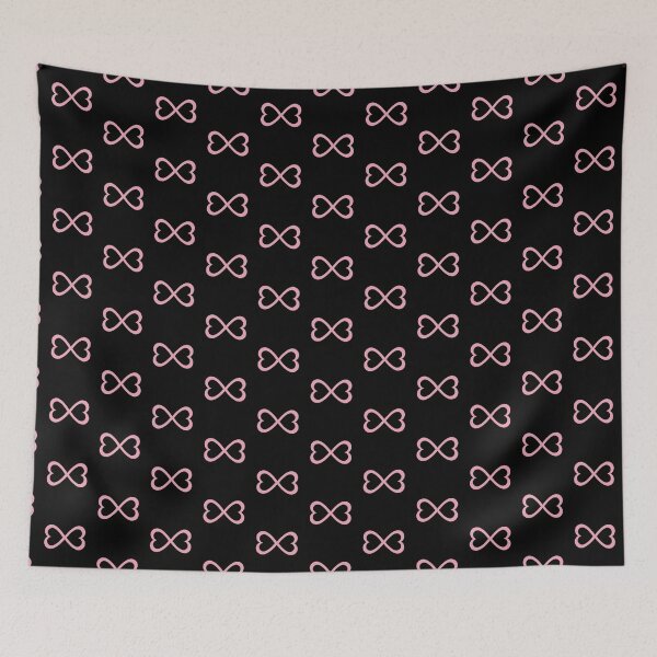 Item preview, After Hessa Infinity Heart |  Black and Pink  designed and sold by BloompodDesigns.