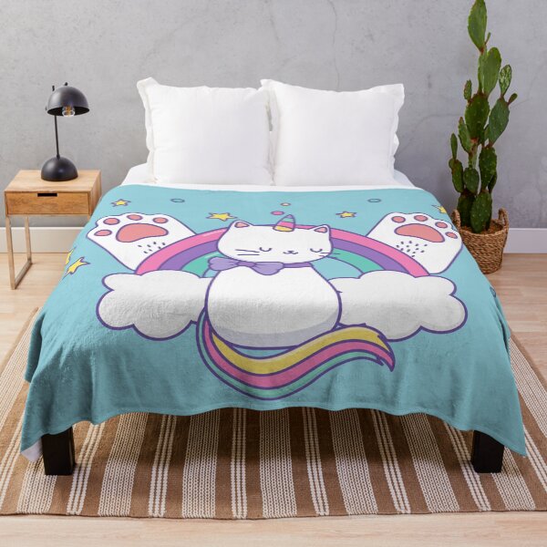 Item preview, Rainbow caticorn designed and sold by stuff-n-stuff.
