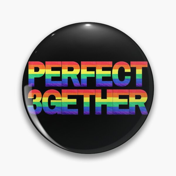 Item preview, PERFECT 3GETHER PRIDE FLAG | THROUPLE | TRIAD | POLYAMORY designed and sold by throuplescorner.