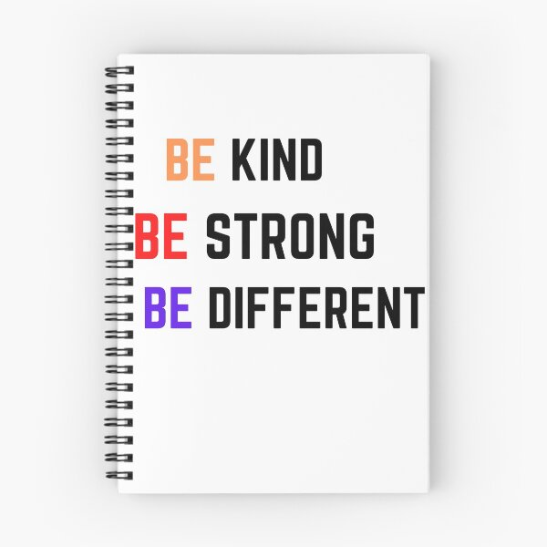 Item preview, Be Kind Be Strong Be Different  designed and sold by The Full Cart.