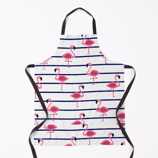 Item preview, Fun Happy Cute Flamingo Cruise Sailor Summer Beach Pattern designed and sold by Curious-Lens.