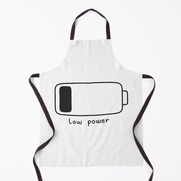 Item preview, low power battery graphic designed and sold by reembakes.