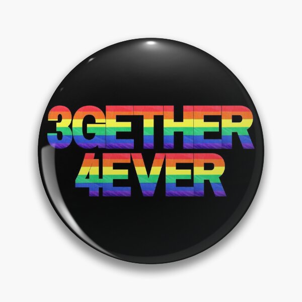 Item preview, 3GETHER 4EVER PRIDE FLAG | THROUPLE | TRIAD | POLYAMORY designed and sold by throuplescorner.
