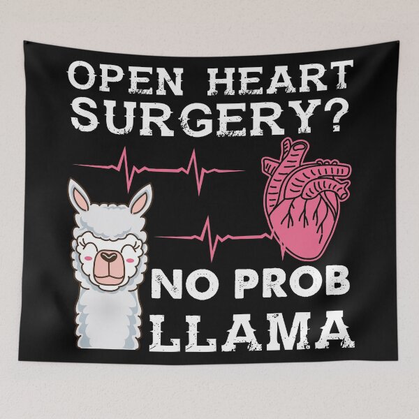 Item preview, Open Heart Surgery No Prob Llama designed and sold by Sandra78.