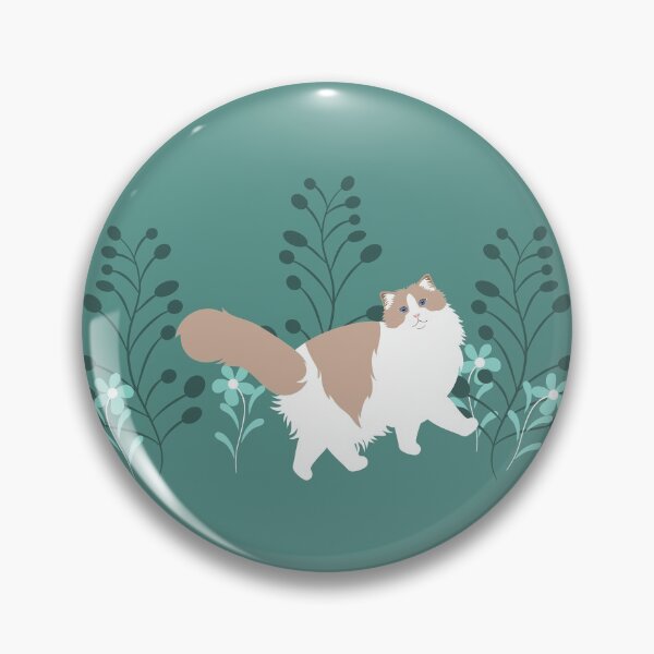 Item preview, Elegant Ragdoll Cat designed and sold by lulululupaint.