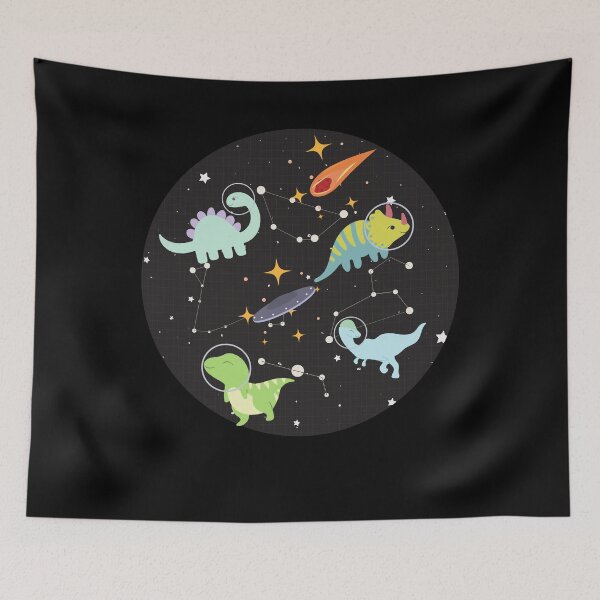 Item preview, Dinosaurs In Space designed and sold by Quadghouls.