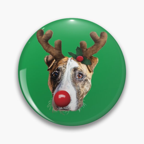 Item preview, Christmas Reindeer Dog designed and sold by GlitterChimp.