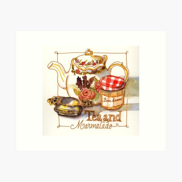 Tea time Art Print