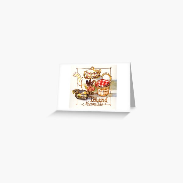 Tea time Greeting Card