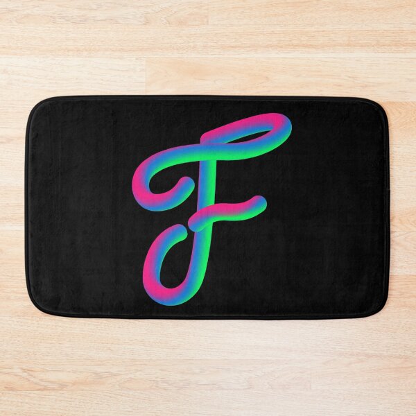 Item preview, Letter F Neon Multicolor designed and sold by Aethel84.