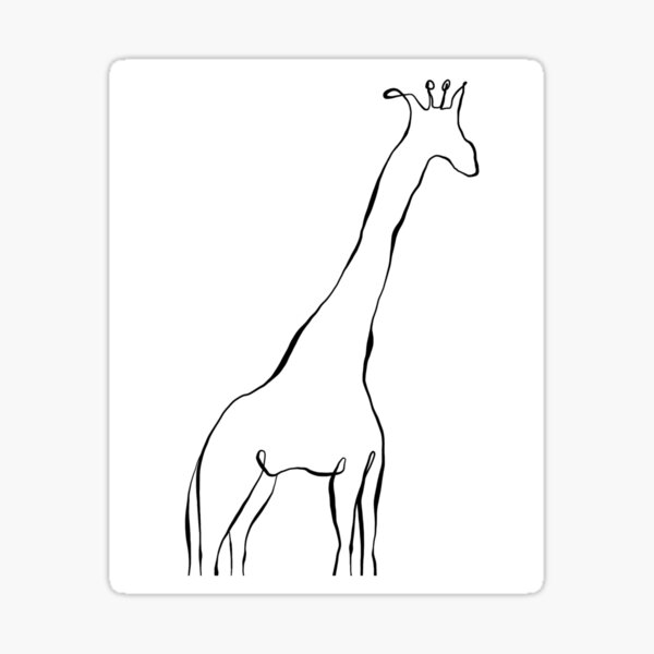 Pen And Ink Giraffe Gifts Merchandise Redbubble