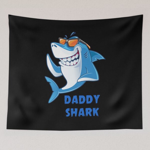 Item preview, Daddy Shark, shark, father, father's day, gift idea designed and sold by ThommyBLN.