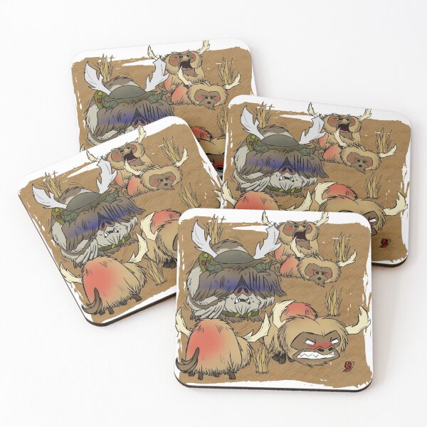 Item preview, Woby and the Beefalo in Heat designed and sold by KlickWitch.