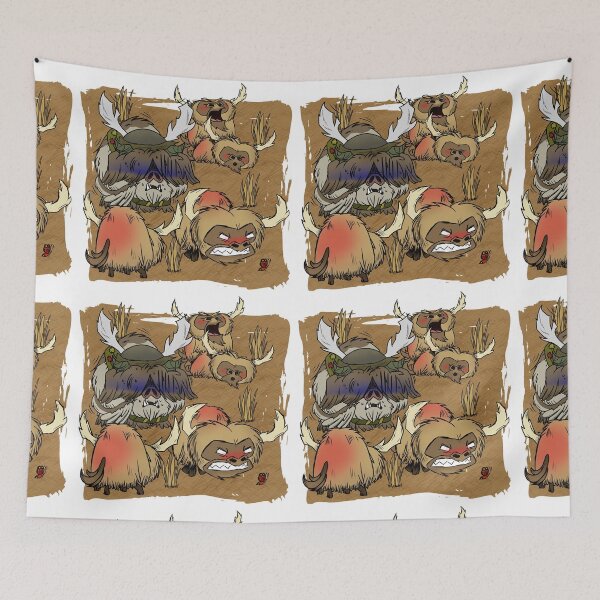 Item preview, Woby and the Beefalo in Heat designed and sold by KlickWitch.